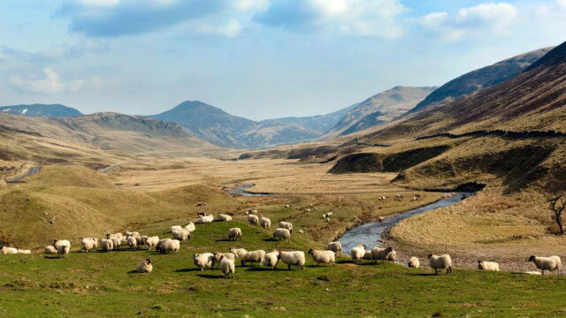 Glen Shee on the Braemar to Spittal of Glenshee Road