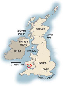 Gower Peninsula Coast Path map – Celtic Trails