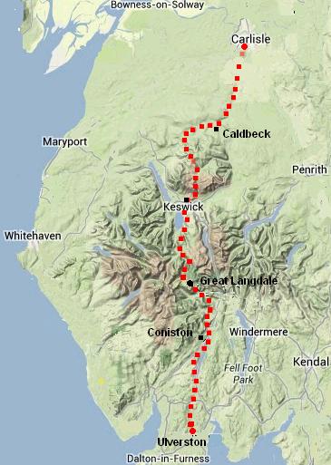 Cumbria Way | Lake District Walking Holidays | Celtic Trails