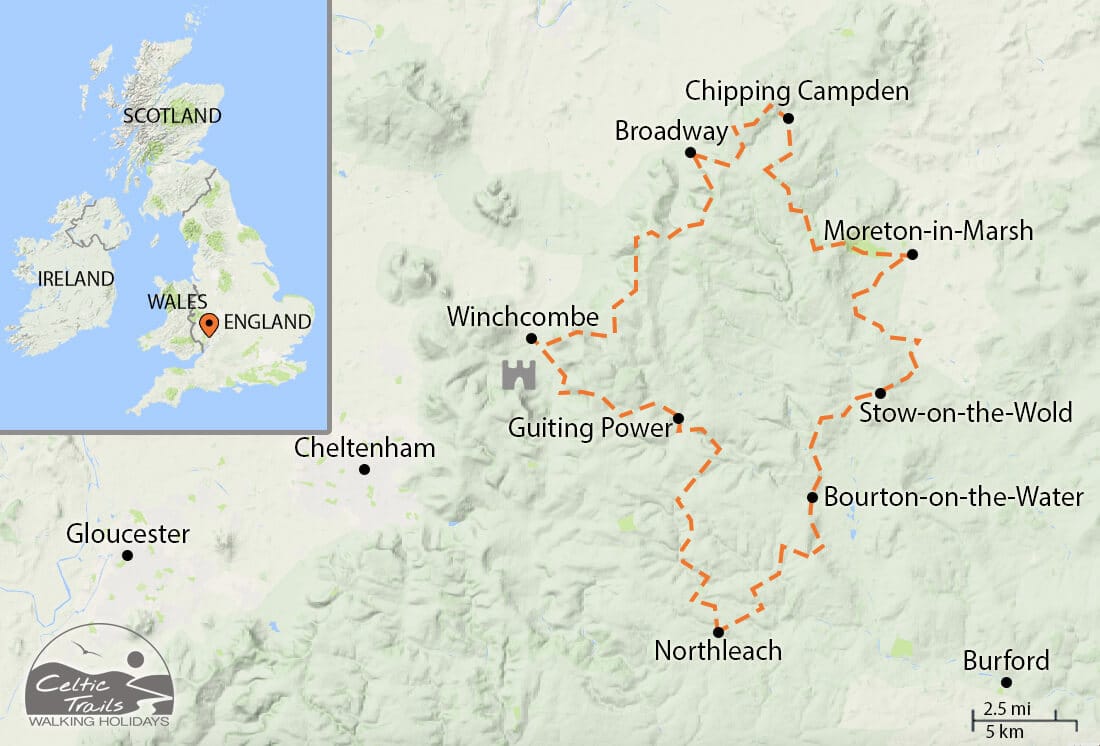 Cotswold Walking Holidays Scenic Walks Celtic Trails