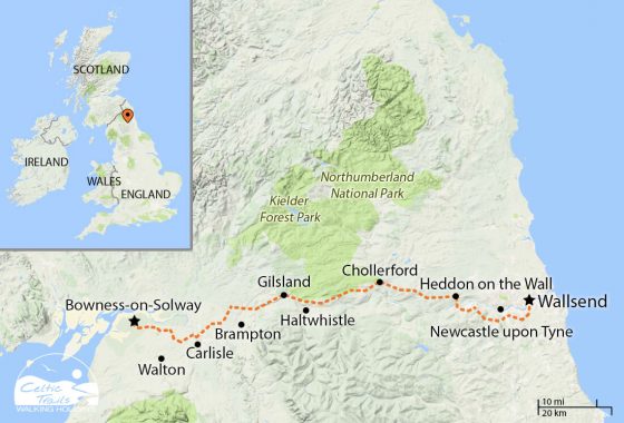 Hadrian's Wall Path Walking Holidays | Celtic Trails