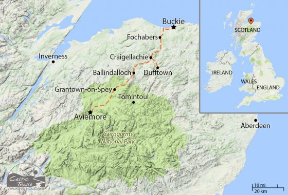 Speyside Way | Celtic Trails Walking Holidays | Hiking Breaks in Scotland